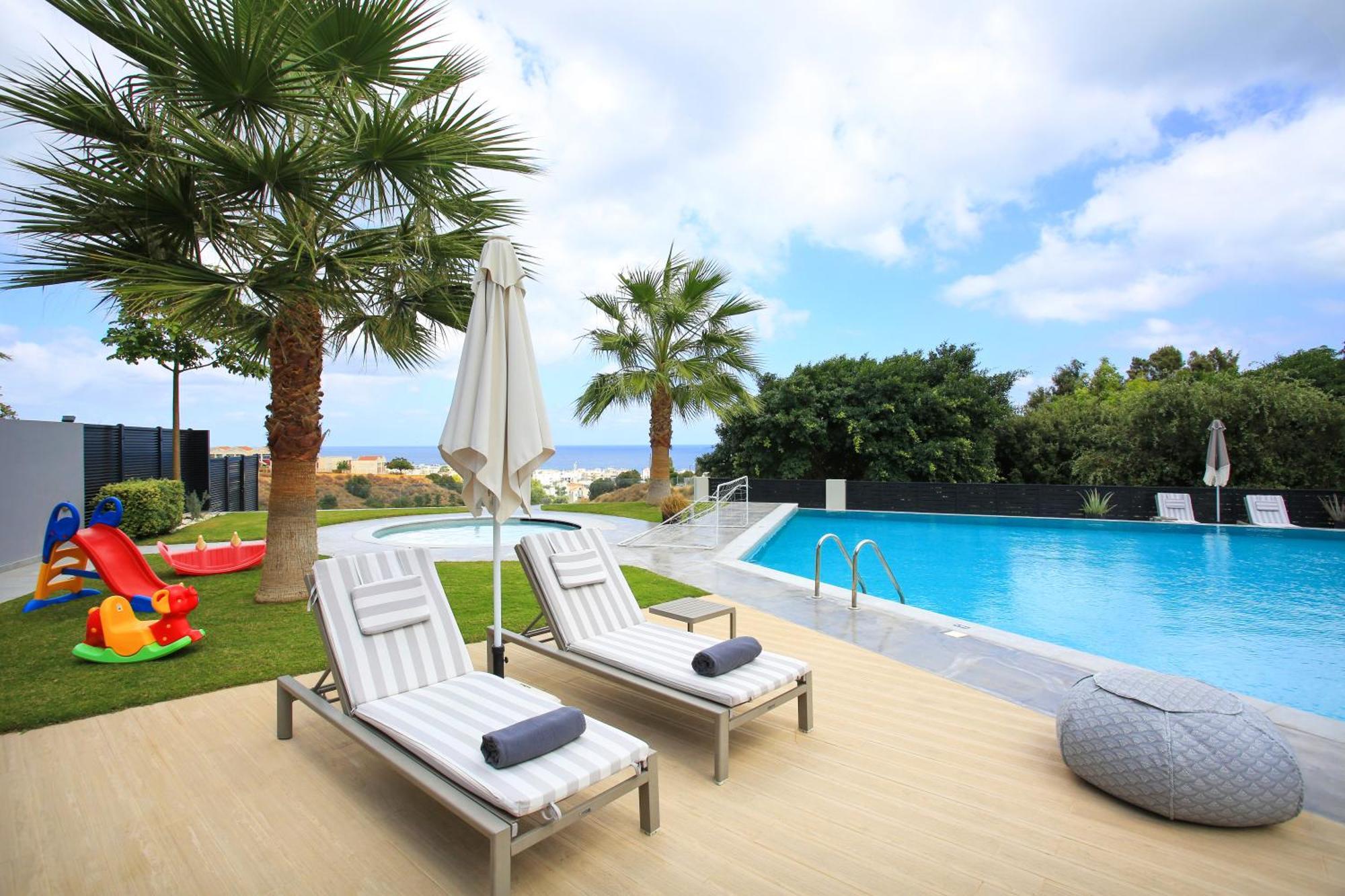 Orama Luxury Villa 4 Bedrooms With Private Pool Hersonissos  Exteriér fotografie